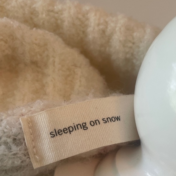 Anthropologie Cream Multicolor Cowl Neck Sweater - Picture 2 of 7